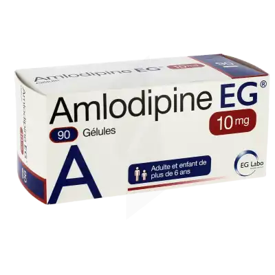 Amlodipine Eg 10 Mg, Gélule à LIVRON-SUR-DROME