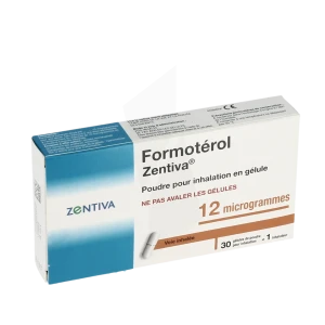 Formoterol Zentiva 12 Microgrammes, Poudre Pour Inhalation En Gélule
