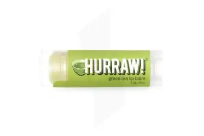 Hurraw! Baume à Lèvres Thé Vert Stick/4,3g à LIVRON-SUR-DROME