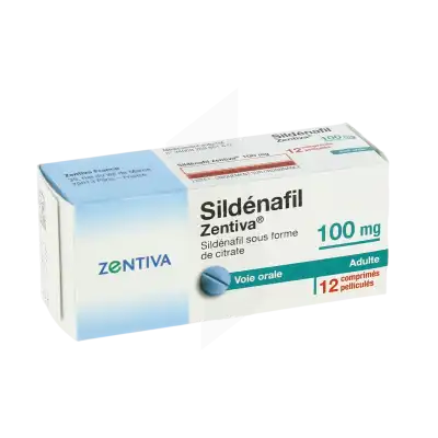 Sildenafil Zentiva 100 Mg, Comprimé Pelliculé à Bordeaux