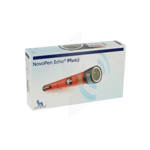 Novopen Echo Plus Stylo Injecteur Insuline Réutilisable Red