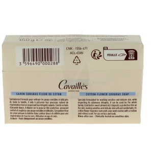 Rogé Cavaillès Savon Solide Surgras Extra Doux Fleur De Coton 150g