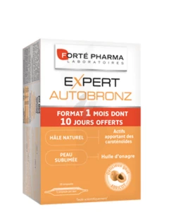 Forte Pharma Expert Autobronz Ampoules
