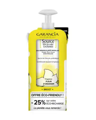 Garancia Source Micellaire Enchantée Fleur D'oranger + Recharge 400ml + 400ml à Pessac