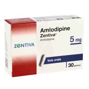 Amlodipine Zentiva 5 Mg, Gélule