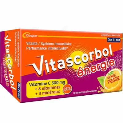 Vitascorbol Energie Comprimés Eff T/30 à TOURS