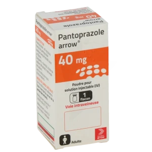 Pantoprazole Arrow 40 Mg, Poudre Pour Solution Injectable (iv)