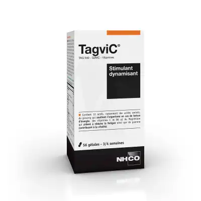 Nhco Nutrition Aminoscience Tagvic Stimulant Dynamisant Gélules B/56 à MIRAMONT-DE-GUYENNE