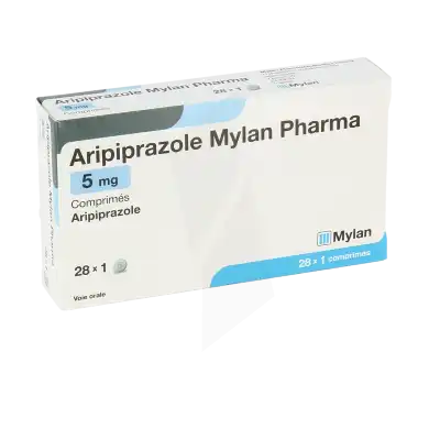 Aripiprazole Mylan Pharma 5 Mg, Comprimé à Paris