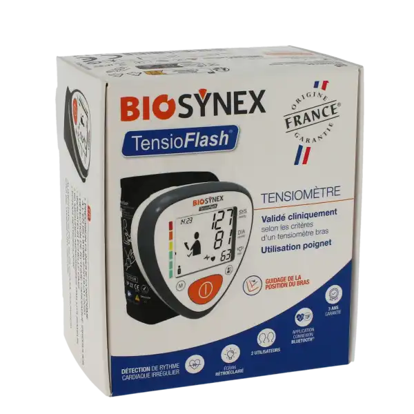 Biosynex Tensioflash Tensiomètre électronique Poignet B/1