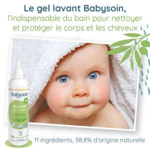 Babysoin Gel Lavant Organic Fl Pompe/500ml