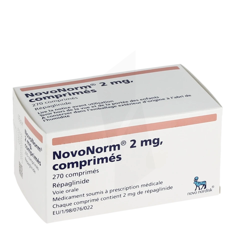 Novonorm 2 Mg, Comprimé