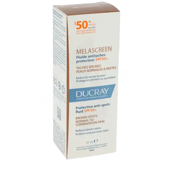 Ducray Melascreen Fluide Anti-taches Protecteur Spf50+ T/50ml