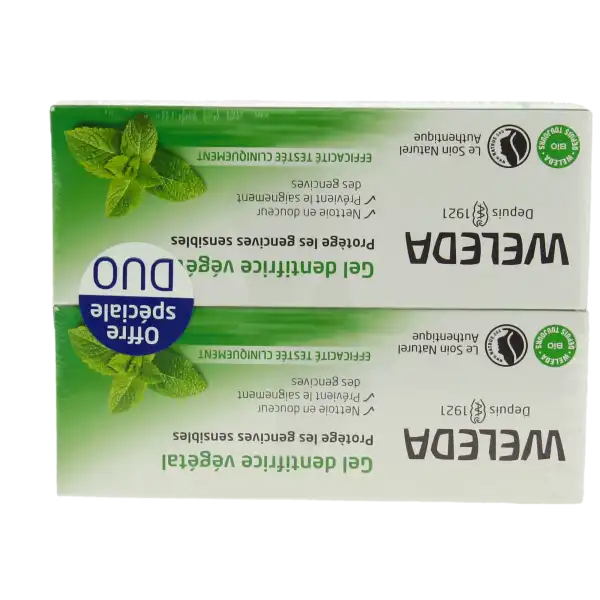 Weleda Soins Bucco-dentaires Gel Dentifrice Végétal 2t/75ml