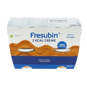 Fresubin 2 Kcal Crème Nutriment Caramel 4pots/200g