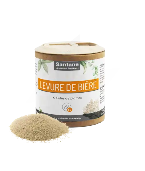 Santane Levure De Bière Gélules De Poudre De Plantes 280mg B/60