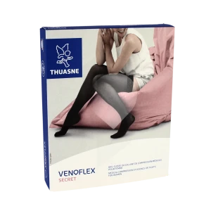 Venoflex Secret 2 Bas Antiglisse Femme Dune T4n