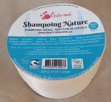 Louise émoi Shampoing Solide Le Neutre Boite 100g à Crocq