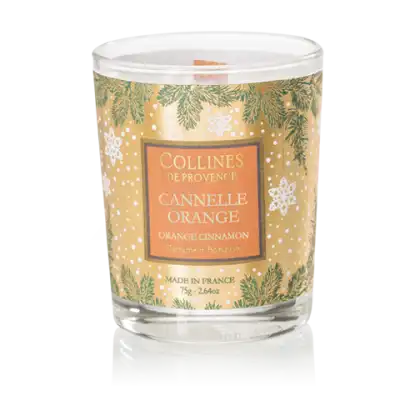 Collines De Provence Bougie Parfumée Cannelle Orange 75g à VILLENAVE D'ORNON