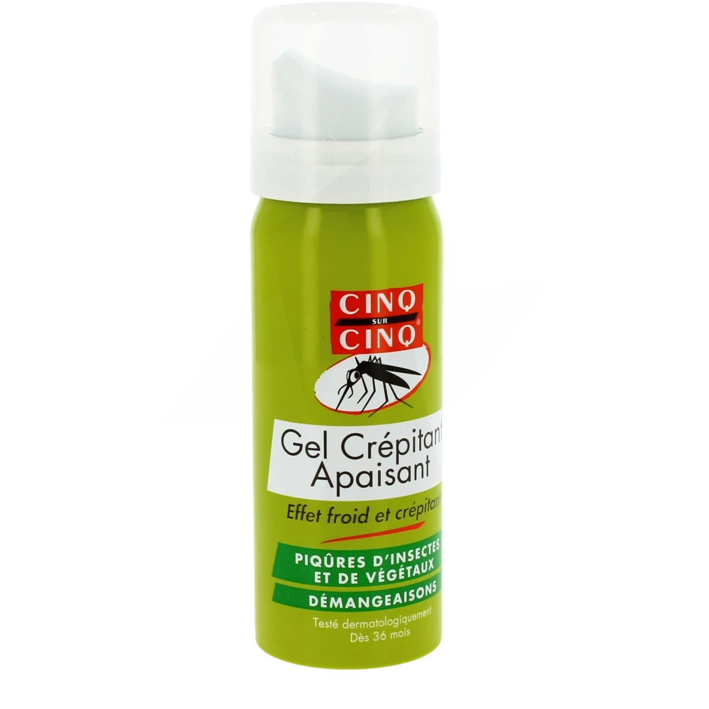 Cinq Sur Cinq Natura Gel Crépitant Apaisant 50ml