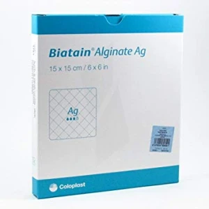 Biatain Alginate Ag, 15 Cm X 15 Cm , Bt 10