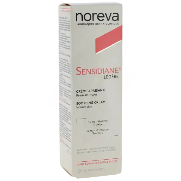 Noreva Sensidiane Crème Apaisante Légère T/40ml