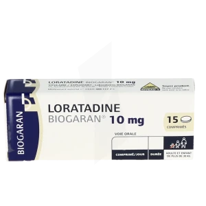 Loratadine Biogaran 10 Mg, Comprimé