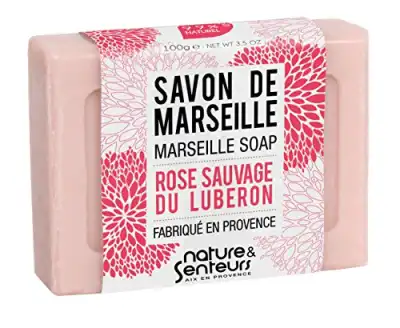 Natures&senteurs Savon De Marseille Pain De Savon - Rose Sauvage Du Luberon - à CHAMBÉRY