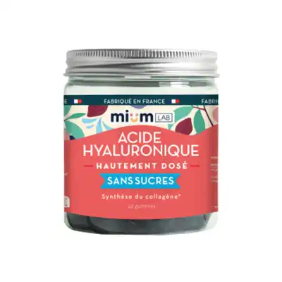 Mium Lab Acide Hyaluronique Gummies Sans Sucre Pot/42 à Angers