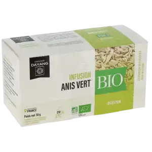 Dayang Anis Vert Bio 20 Infusettes à Annecy