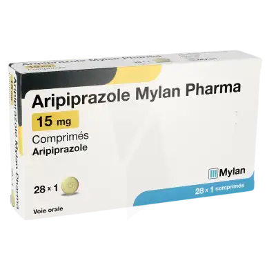 Aripiprazole Mylan Pharma 15 Mg, Comprimé à CUISERY