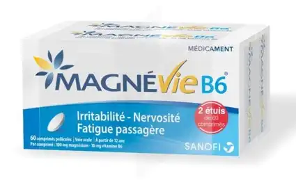 Magnevie B6 100 Mg/10 Mg, Comprimé Pelliculé
