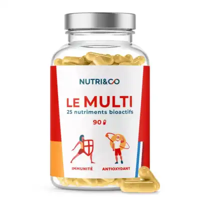 Nutri&co Le Multi Gélules B/90 à JOINVILLE-LE-PONT