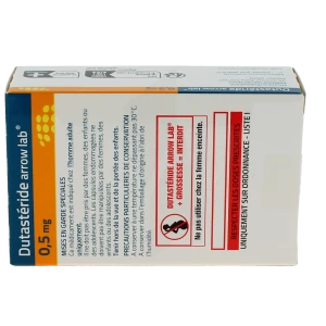 Dutasteride Arrow Lab 0,5 Mg, Capsule Molle