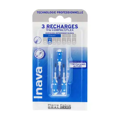 Inava Brossettes Recharges Bleu  Iso 1 0,8mm à LA-RIVIERE-DE-CORPS