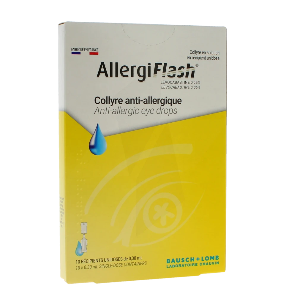 Allergiflash 0,05 %, Collyre En Solution En Récipient Unidose