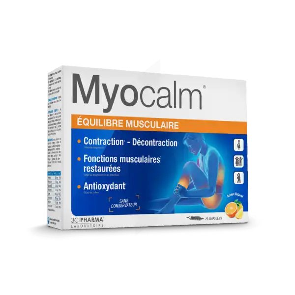 Myocalm Equilibre Solution Buvable 20 Ampoules/10ml