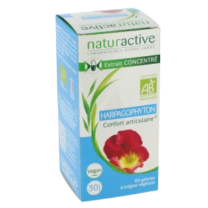 Naturactive Phytotherapie Harpagophyton Bio GÉl Pilulier/60