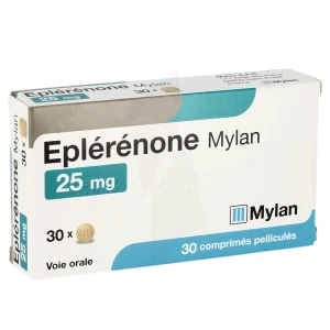 Eplerenone Viatris 25 Mg, Comprimé Pelliculé
