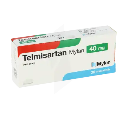 Telmisartan Viatris 40 Mg, Comprimé à La Ricamarie