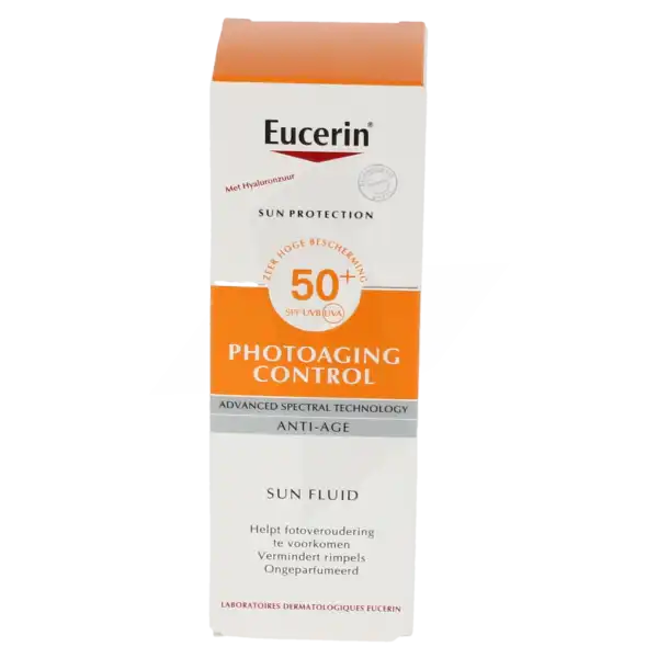 Eucerin Sun Photoaging Control Spf50 Fluide Visage Fl Pompe/50ml