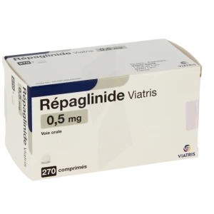 Repaglinide Viatris 0,5 Mg, Comprimé