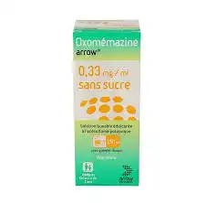 Oxomemazine Arrow 0,33 Mg/ml Sans Sucre, Solution Buvable édulcorée à L'acésulfame Potassique à BRUGUIERES