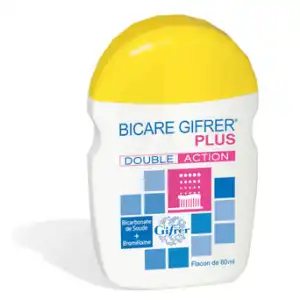 Acheter Gifrer Bicare Plus Poudre double action hygiène dentaire 60g à Ris-Orangis