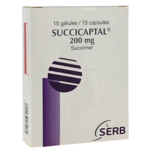 Succicaptal 200 Mg, Gélule
