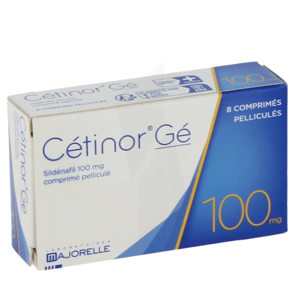 Cetinor 100 Mg, Comprimé Pelliculé