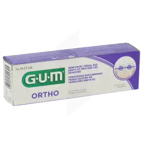 Acheter GUM Ortho Gel Dentifrice T/75ml à CHALON SUR SAÔNE 