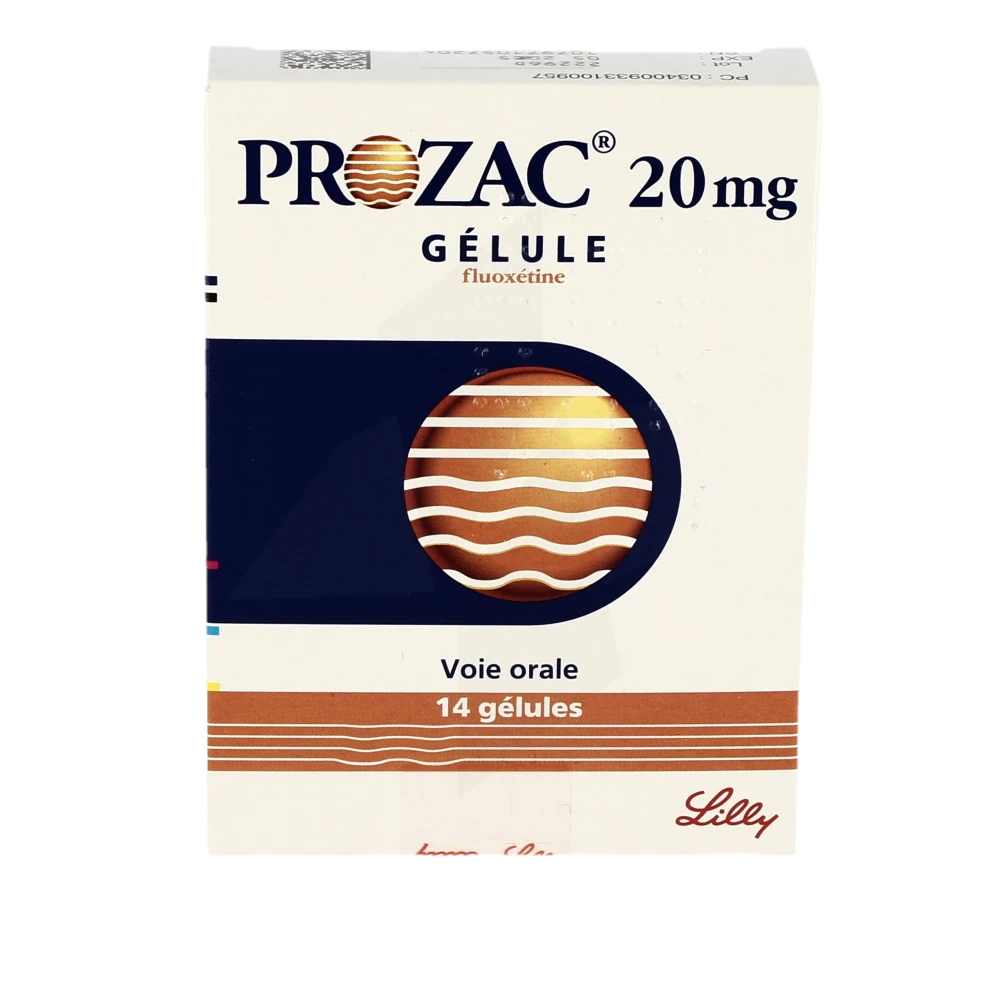 Pharmacie Agen-Sud - Médicament Prozac 20 Mg, Gélule ...