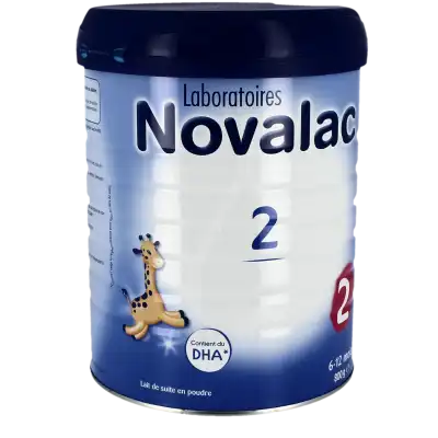 Novalac 2 Lait En Poudre 2ème âge B/800g à SAINT-MEDARD-EN-JALLES
