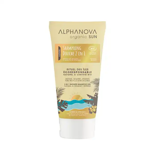 Alphanova Sun Shampoing Douche 2 En 1 150